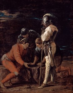 兵士のギャンブル 作： Salvator Rosa